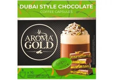 كبسولات اروما جولد شوكلاتة دبي <br> <span class='text-color-warm'>نفذت الكمية</span>